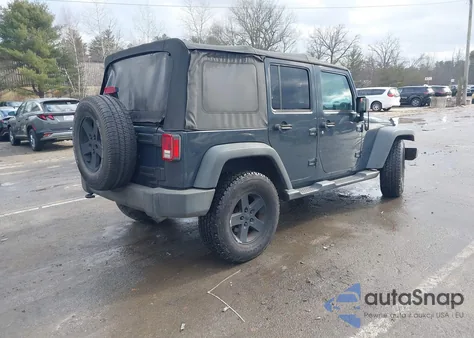 2016 Jeep Wrangler Unlimited Sport из США, поврежденный, VIN 1C4BJWDG2GL284904